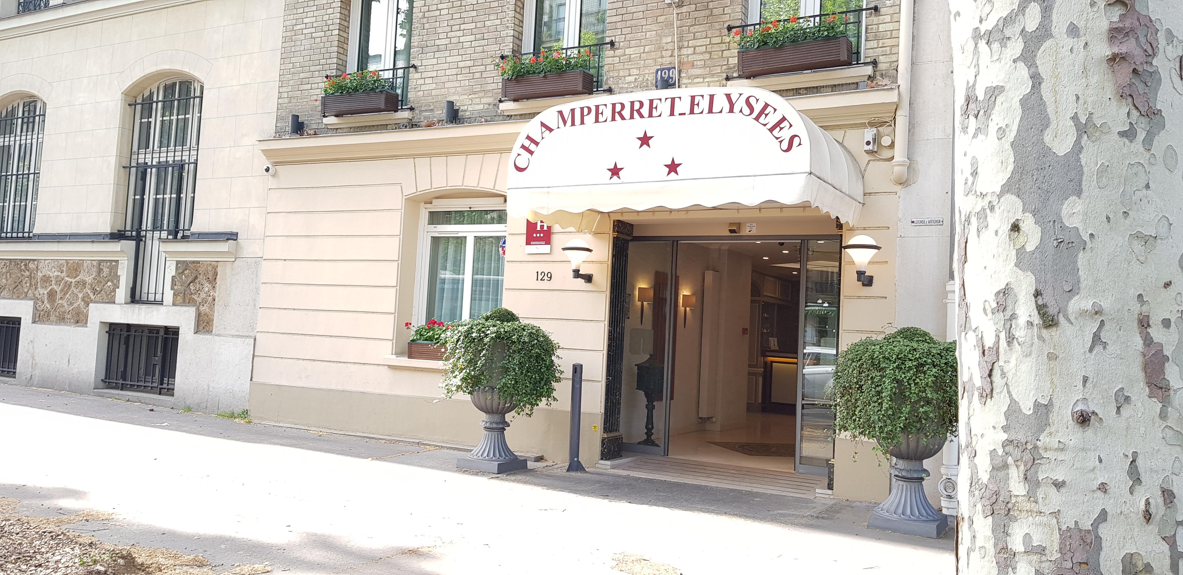 Hotel Champerret Elysees Paris Exterior foto