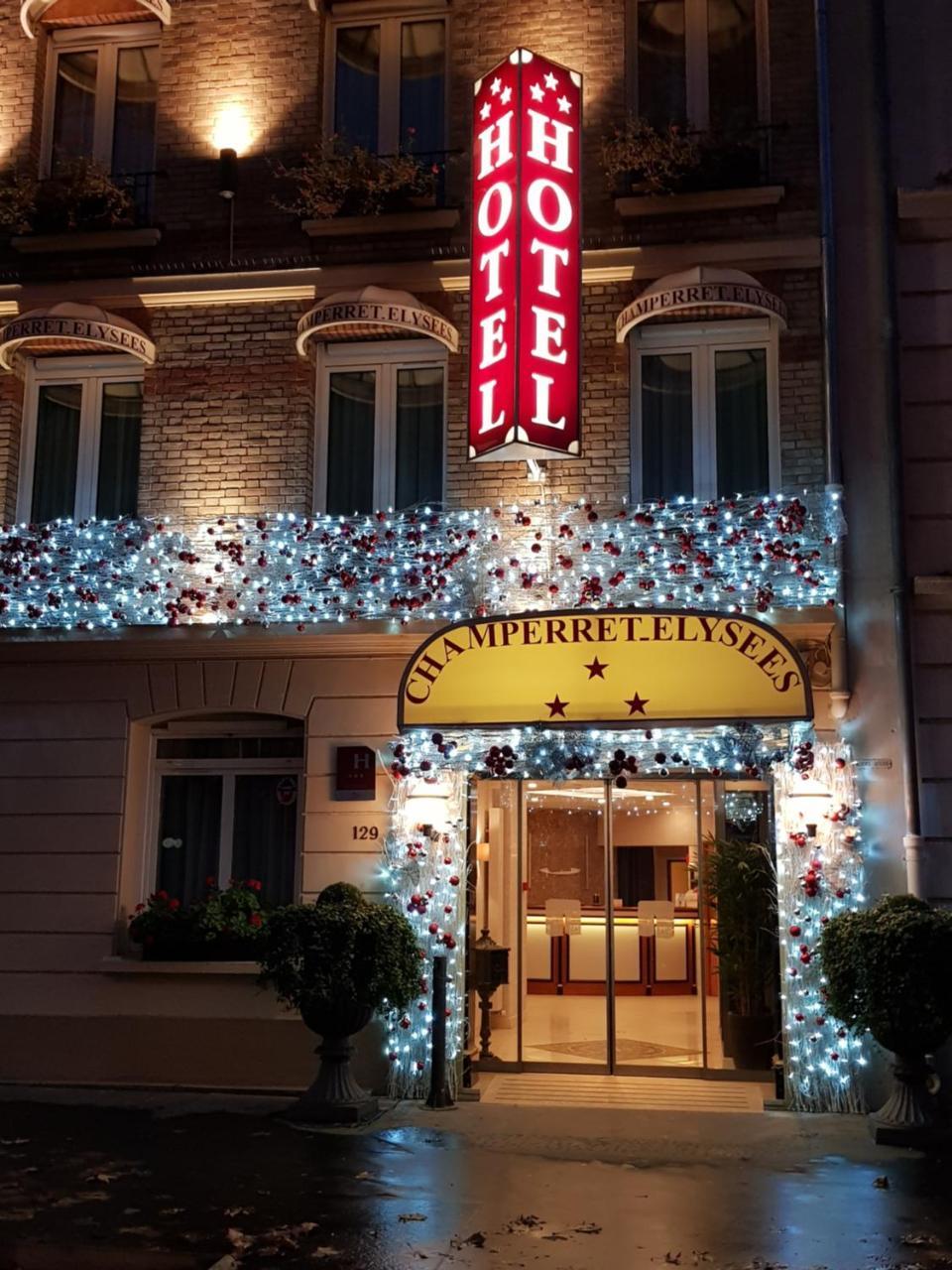 Hotel Champerret Elysees Paris Exterior foto