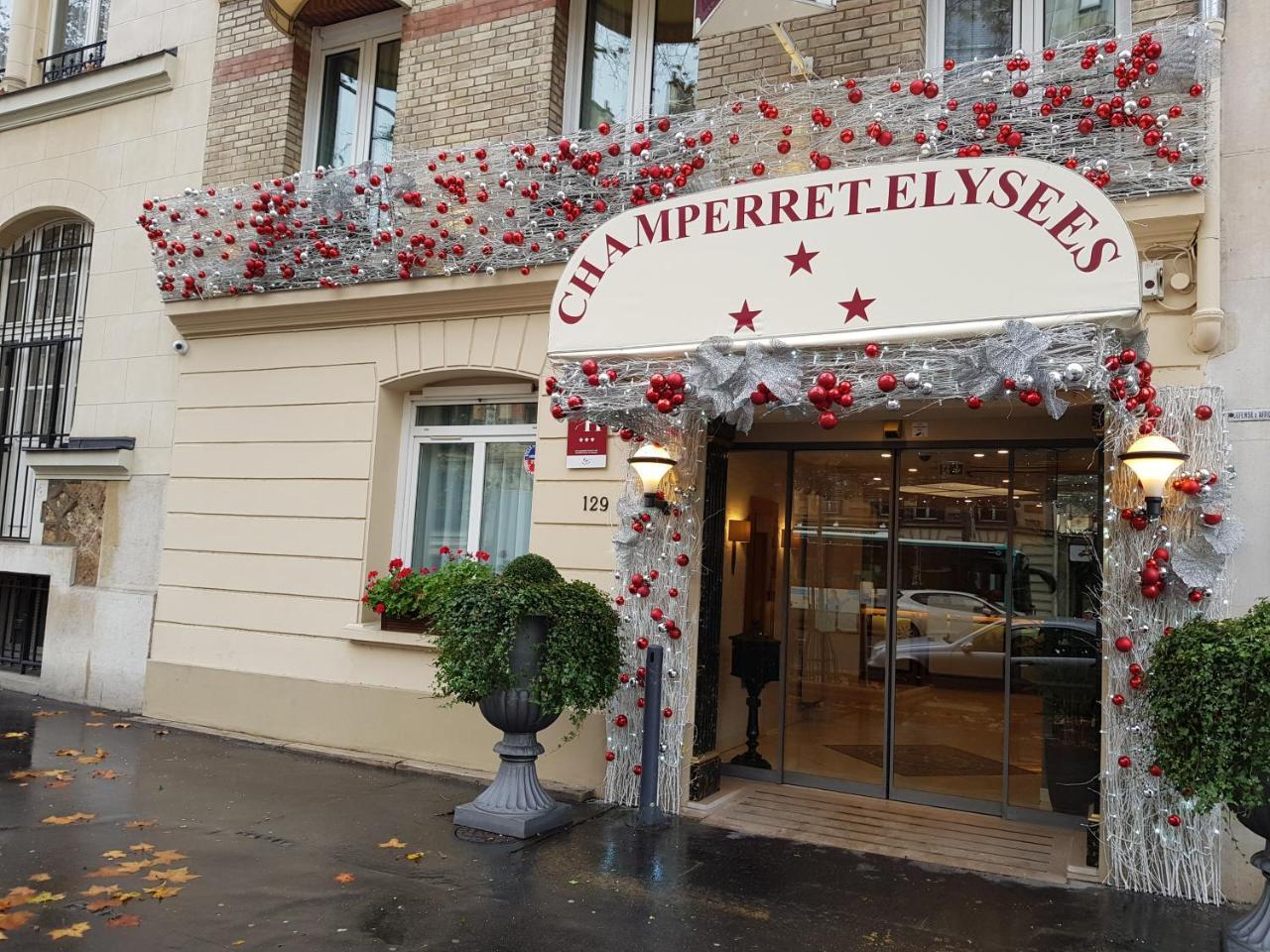 Hotel Champerret Elysees Paris Exterior foto