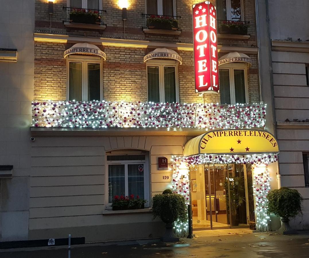 Hotel Champerret Elysees Paris Exterior foto